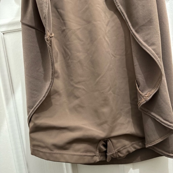 Balera Brown Mini Dress w/ built in shapewear - Picture 3 of 5